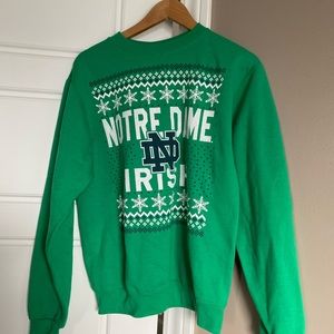 Notre Dame Ugly Christmas Sweater Small